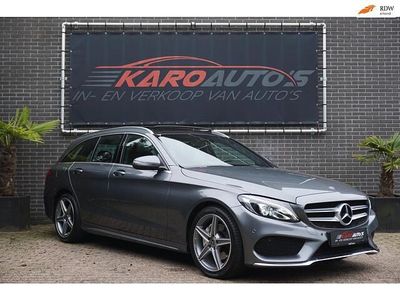 Grijs Occasion 2017 Mercedes C180 AMG Stationwagen | € 17.950 (Eerlijke prijs)