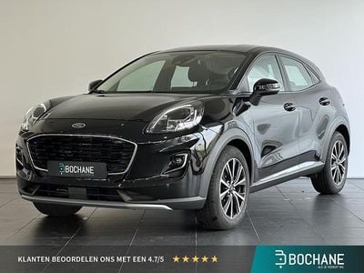 Zwart Occasion 2022 Ford Puma Titanium SUV | € 16.695 (Super prijs)