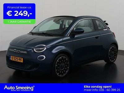 Groen Occasion 2023 Fiat 500e La Prima Cabriolet | € 18.740 (Goede deal)