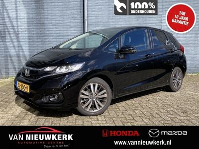 tweedehands Honda Jazz 1.3 i-VTEC 102pk Automaat Elegance | Navigatie | Cruisecontrol | Parkeersensoren | Lichtmetalen velgen |