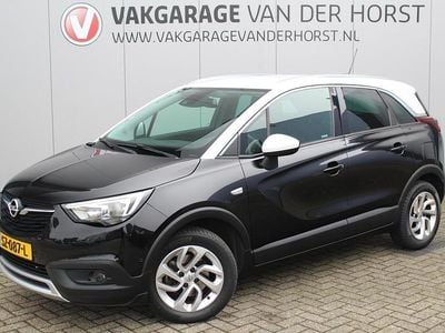 Occasion Opel Crossland X Innovation 131 PK (96 kW) 2018 Zwart SUV