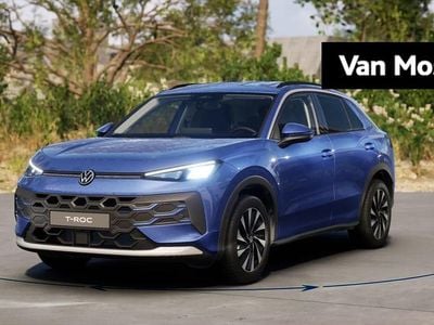 Blauw Nieuw 2025 VW T-Roc Edition SUV | € 40.970 (Super prijs)