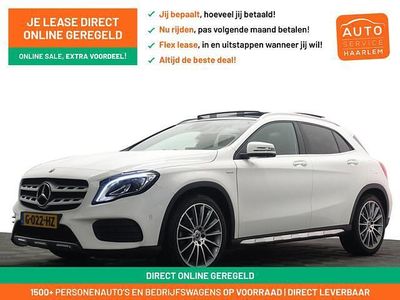 Wit metallic Occasion 2019 Mercedes GLA180 AMG Line Premium Plus SUV | € 27.900 (Eerlijke prijs)
