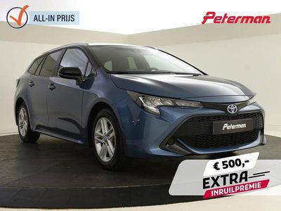 Blauw, metallic lak Occasion 2022 Toyota Corolla Active Stationwagen | € 21.899 (Goede deal)