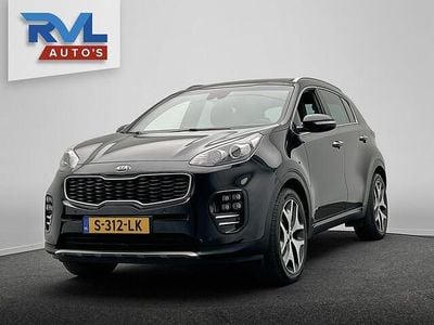 Zwart (metallic) Occasion 2018 Kia Sportage GT-Line SUV | € 19.945 (Eerlijke prijs)
