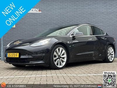 Occasion Tesla Model 3 Long Range RWD 235 kW (320 PK) 2019 Zwart Sedan
