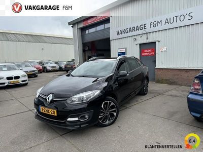 Occasion Renault Mégane GrandTour Bose Edition 131 PK (96 kW) 2015 Zwart Stationwagen