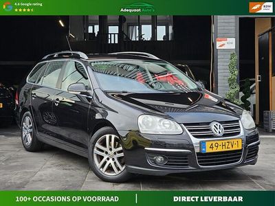 Occasion VW Golf V Highline 123 PK (90 kW) 2009 Zwart Stationwagen