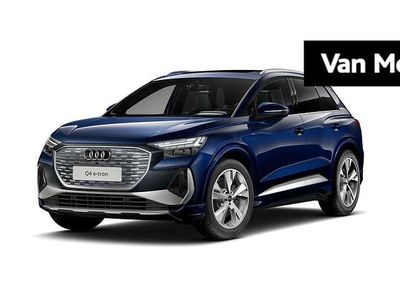 Blauw Occasion 2024 Audi Q4 e-tron Sport SUV | € 48.900 (Eerlijke prijs)