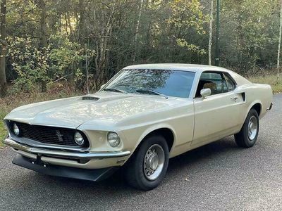 tweedehands Ford Mustang Fastback Mach-1 1969 Wimbledon White M-code V8