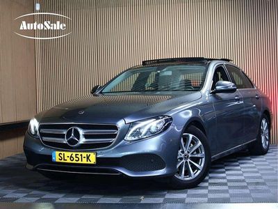 Grijs (metallic) Occasion 2018 Mercedes E200 Premium Sedan | € 24.940 (Super prijs)
