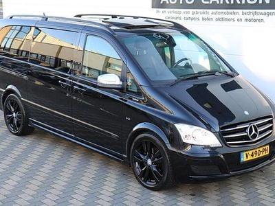 Zwart (metallic) Gebruikt 2013 Mercedes Viano Avantgarde MPV | € 24.945
