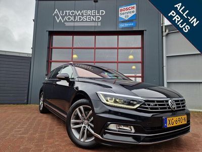 tweedehands VW Passat Variant 1.5 TSI Highline Business R 12MND BOVAG GAR. | NAVI | LEDER | 2x R-line | TREKHAAK | PDC V+A | STOELVERW. | DAB+