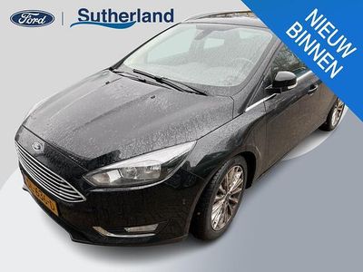 Zwart Occasion 2018 Ford Focus Titanium Stationwagen | € 9.350 (Eerlijke prijs)