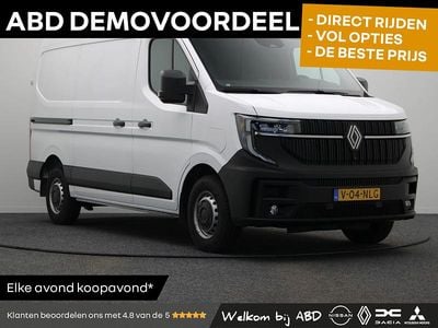 Wit Nieuw 2025 Renault Master Van | € 40.602 (Super prijs)