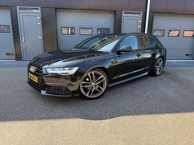 Zwart Gebruikt 2018 Audi A6 Black Edition Stationwagen | € 24.950 (Eerlijke prijs)