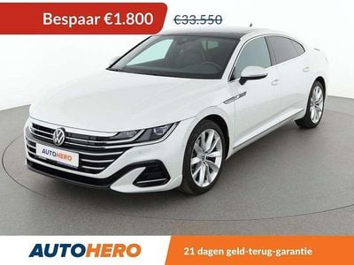 Wit Gebruikt 2022 VW Arteon R-line Sedan | € 31.949 (Super prijs)