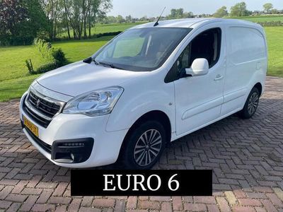 tweedehands Peugeot Partner 1.6 BlueHDi EURO 6 AIRCO CRUISE NAVI BANKJE