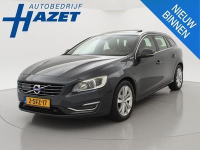 tweedehands Volvo V60 2.4 D6 AWD PLUG-IN HYBRID SUMMUM *1e EIG.!* + ADAP