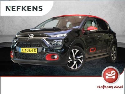 Zwart Occasion 2021 Citroën C3 Shine Hatchback | € 12.425 (Eerlijke prijs)
