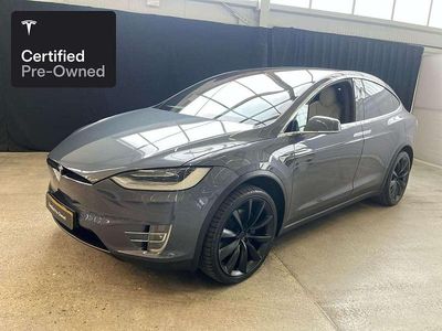 Zilver Gebruikt 2019 Tesla Model X Long Range AWD SUV | € 35.900 (Eerlijke prijs)