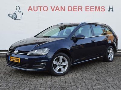 tweedehands VW Golf VII Variant 1.4 TSI 150PK Highline Navi / Clima / Half leder