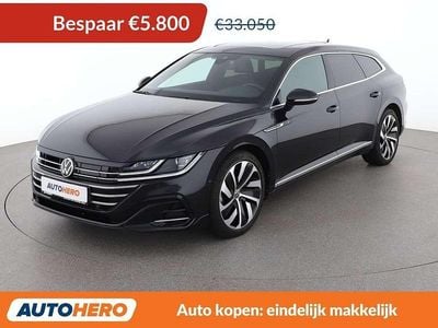 Zwart Occasion 2021 VW Arteon R-line Stationwagen | € 27.449 (Super prijs)