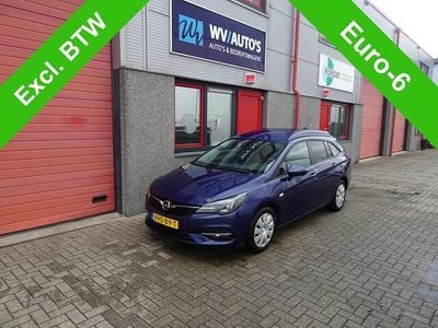 Occasion Opel Astra 105 PK (77 kW) 2021 Blauw (metallic) Stationwagen