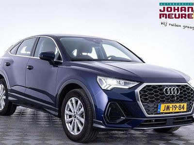 Blauw Occasion 2021 Audi Q3 Sportback Advanced SUV | € 32.900 (Super prijs)