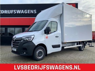 tweedehands Renault Master Chassis cabine L3, 165Pk, Airco, Multimedia systeem, Bijrijdersbank, Comfortstoel bestuurder Afmeting laadbak 430x220x232 laadklep 750Kg cityBOX