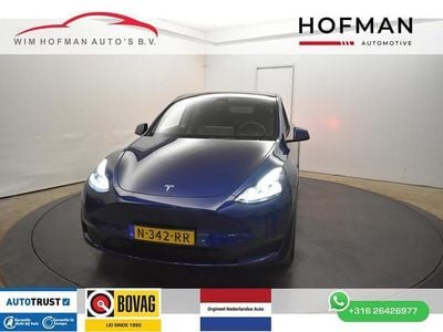 Occasion Tesla Model Y Long Range AWD 378 kW (514 PK) 2021 Blauw (metallic) SUV