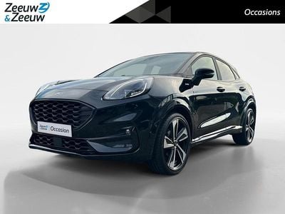 Zwart Occasion 2021 Ford Puma ST-Line SUV | € 18.940 (Eerlijke prijs)