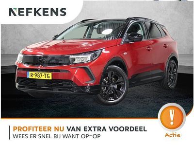 Rood Occasion 2022 Opel Grandland X GS Line SUV | € 20.475 (Eerlijke prijs)