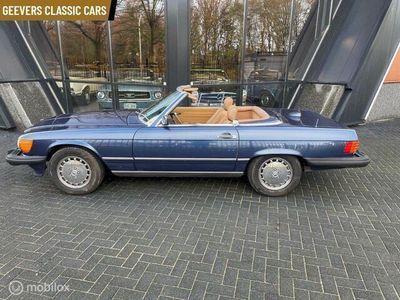 Blauw Occasion 1987 Mercedes 560 Cabriolet | € 16.950