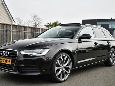 Bruin (metallic) Occasion 2012 Audi A6 S-Line Stationwagen | € 17.995 (Duur)