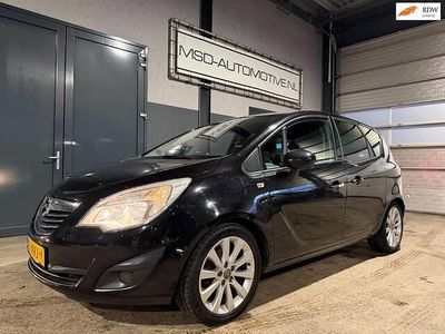 Zwart Gebruikt 2010 Opel Meriva Cosmo MPV | € 2.949 (Goede deal)
