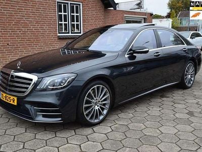 Zwart Gebruikt 2018 Mercedes S400 AMG line Sedan | € 51.950 (Super prijs)