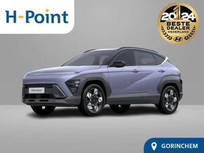 tweedehands Hyundai Kona 1.6 GDI HEV Premium | ¤3224 KORTING | VOORRAAD | 360 CAMERA | SCHUIF/-KANTELDAK | NAVIGATIE |