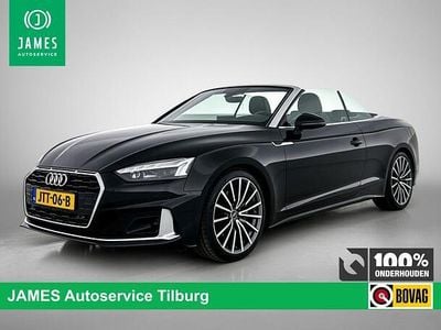 Occasion Audi A5 Cabriolet S-Line 204 PK (150 kW) 2021 Zwart Cabriolet