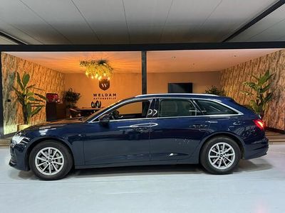 Blauw (metallic) Gebruikt 2022 Audi A6 S-Line Stationwagen | € 44.990 (Eerlijke prijs)