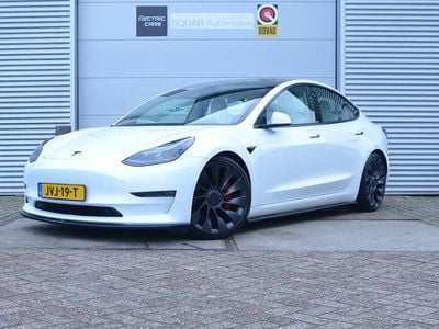 Wit Occasion 2026 Tesla Model 3 Performance Sedan | € 34.999 (Super prijs)