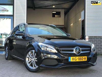 tweedehands Mercedes C350 Estate e Lease AMG |Aut|Navi|Camera|Half Leer, Xen