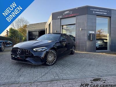 Zwart Occasion 2022 Mercedes C200 AMG Sedan | € 41.999 (Eerlijke prijs)