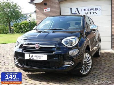Zwart Gebruikt 2016 Fiat 500X Lounge SUV | € 10.650 (Eerlijke prijs)