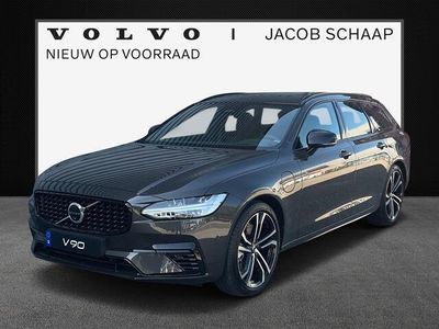 tweedehands Volvo V90 2.0 T6 Recharge AWD Ultimate Dark / Lederen bekleding / 360 Camera / Luchtvering achter /
