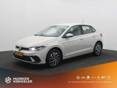 tweedehands VW Polo Life 1.0 TSI 95pk Navigatie, Adaptive cruise control, DAB, Airco, Radio, LED verlichting, App connect, Bluetooth