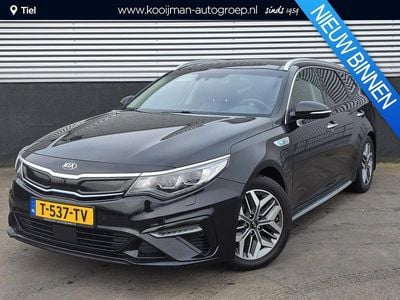 Occasion Kia Optima 206 PK (151 kW) 2019 Absolute black pearl (abp) Stationwagen