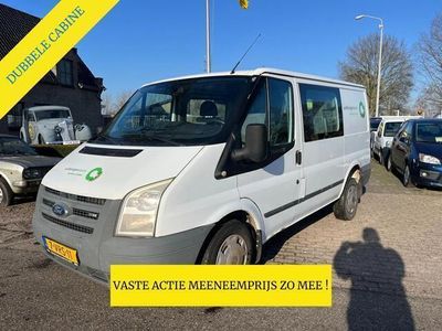 tweedehands Ford Transit 260S 2.2 TDCI DC DUBBELE CABINE AIRCO ENZ ZIE TEKST