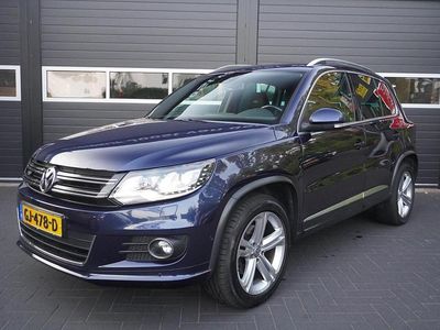 Blauw Occasion 2015 VW Tiguan R-line Edition SUV | € 16.950 (Eerlijke prijs)