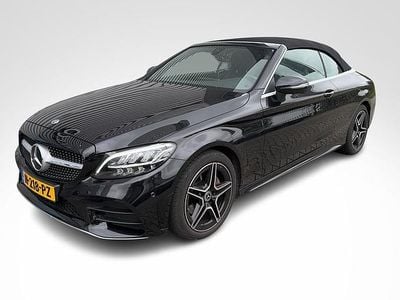 Occasion Mercedes C180 Advantage 156 PK (114 kW) 2020 Zwart Cabriolet
